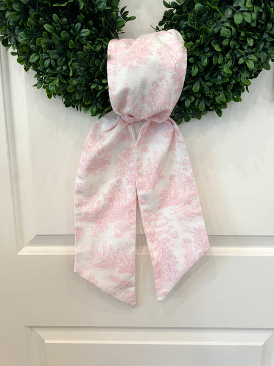 Toile Wreath Sashes