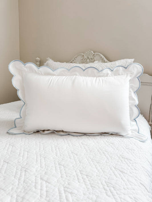 Scalloped Baby Pillows
