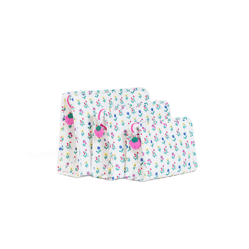 ROADIE MEDIUM Zip Pouch - WILD FLOWER