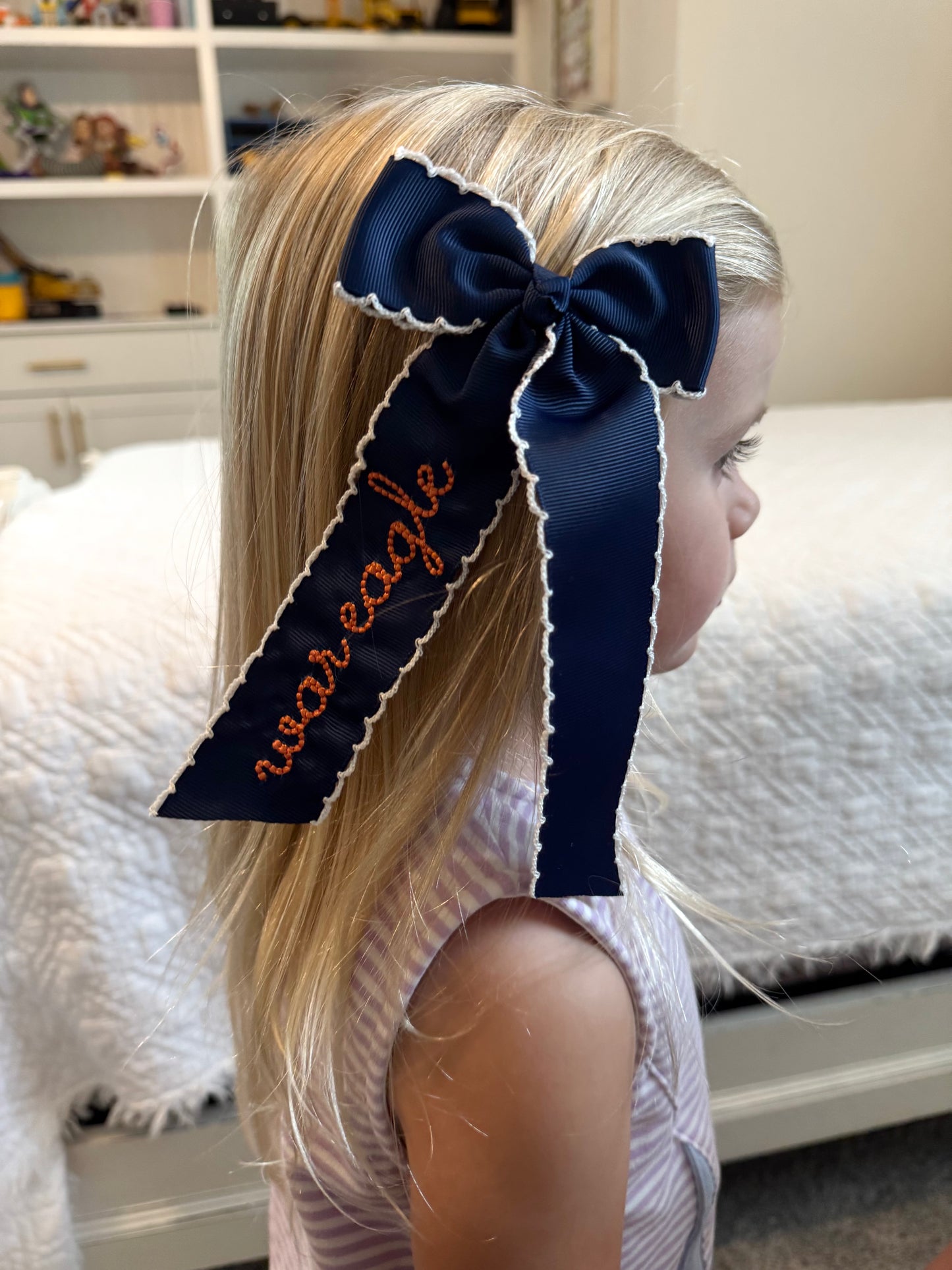 Long Tail Hair Bows