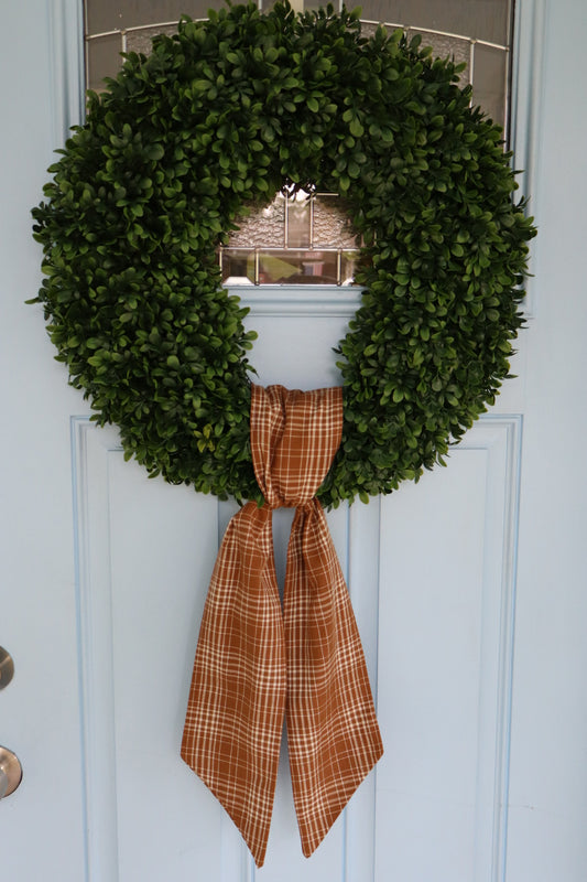 Fall Wreath Sashes