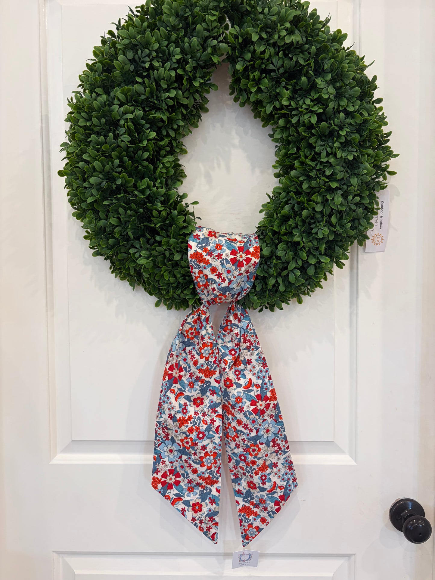 Patriotic Floral Sash
