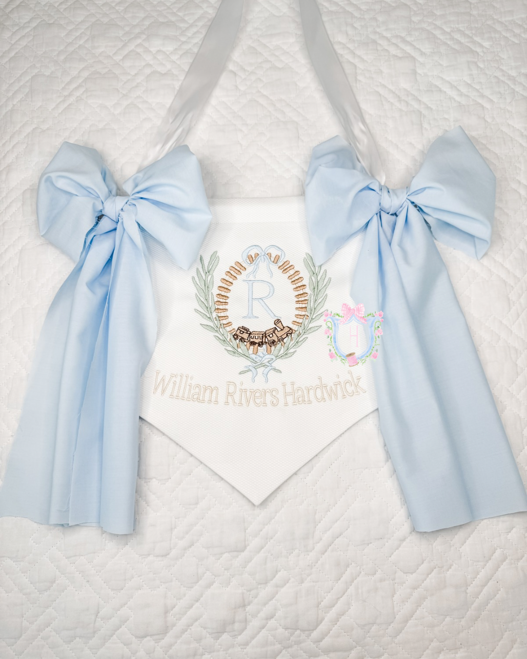 Custom Pique Baby Banners