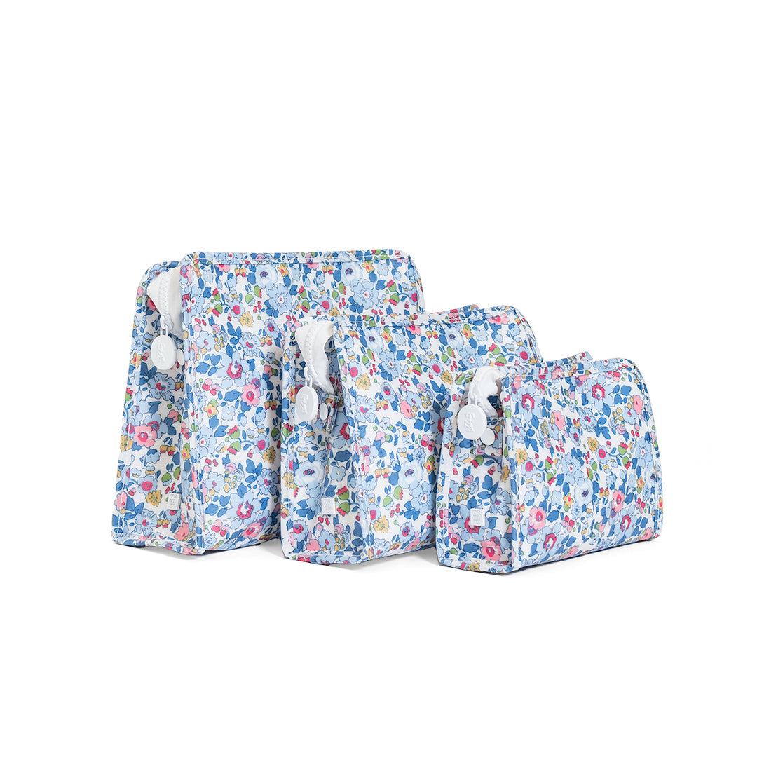 ROADIE LARGE Zip Pouch - BRIDGEHAMPTON FLORAL
