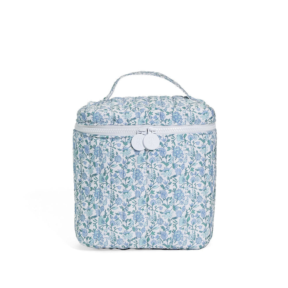 QUILTED GO GO LUNCH INSULATED BAG - HAMPTONS FLORAL