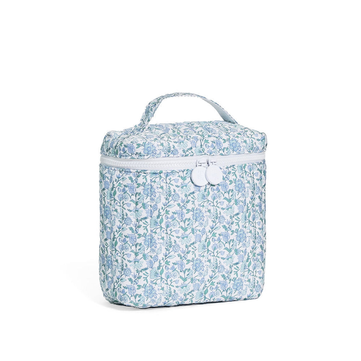 QUILTED GO GO LUNCH INSULATED BAG - HAMPTONS FLORAL