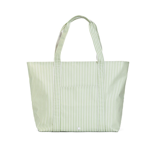 JUMBO TOTE - X-Large Tote PIMLICO STRIPE SAGE