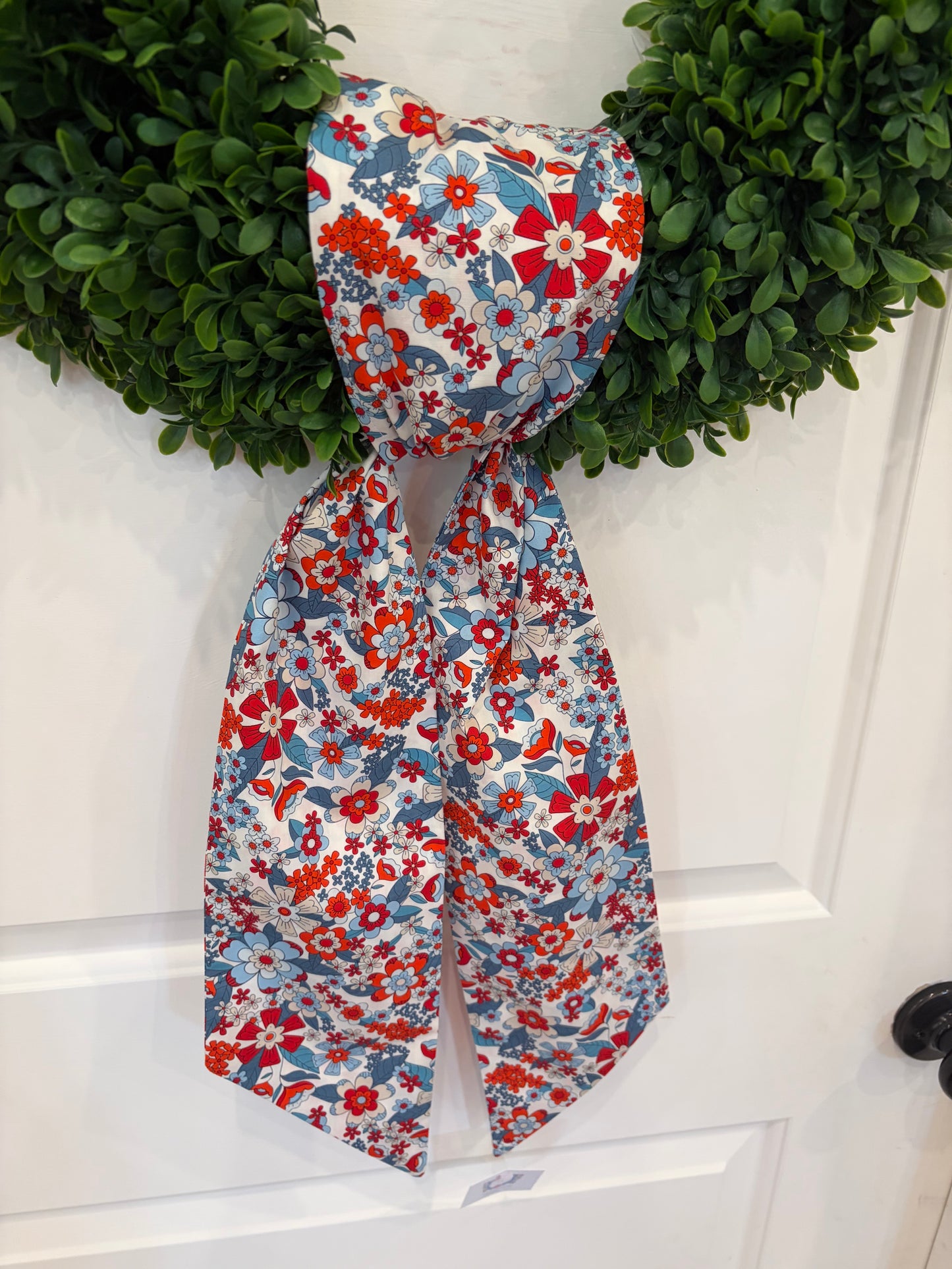 Patriotic Floral Sash