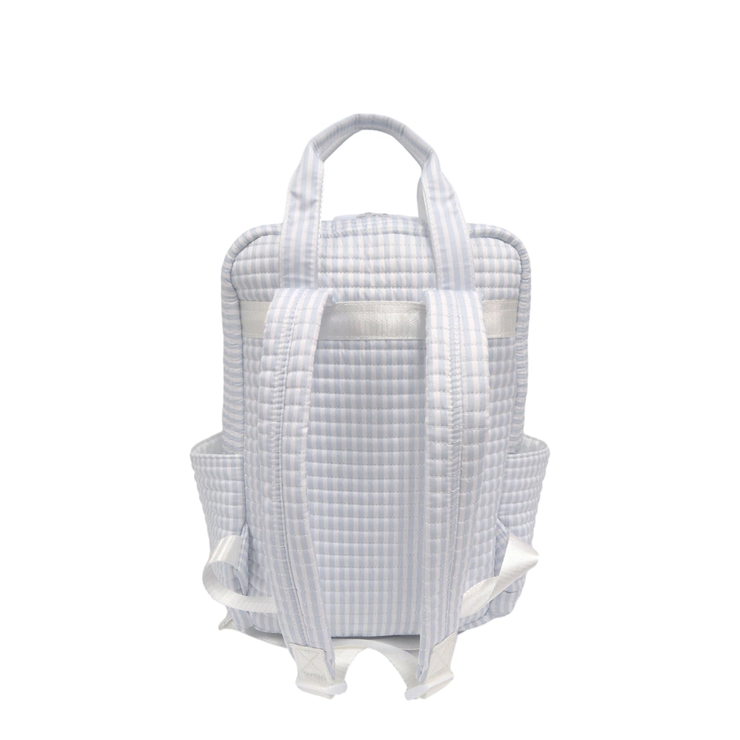 QUILTED ALL YOU NEED BAG - PIMLICO STRIPE BLUE