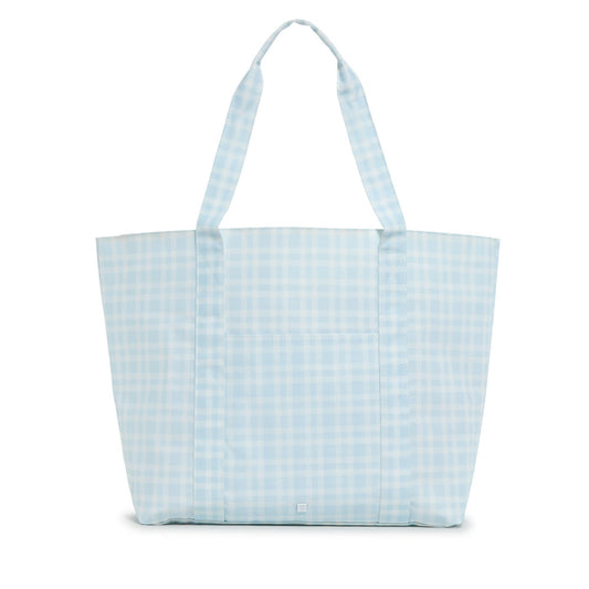 JUMBO TOTE - X-Large Tote PIMLICO PLAID BLUE