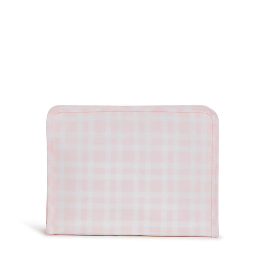 Roadie Medium - Pimlico Plaid Pink Zip Pouch *New! Travel Pouches
